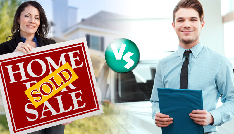 Real Estate Agent vs Sales Person